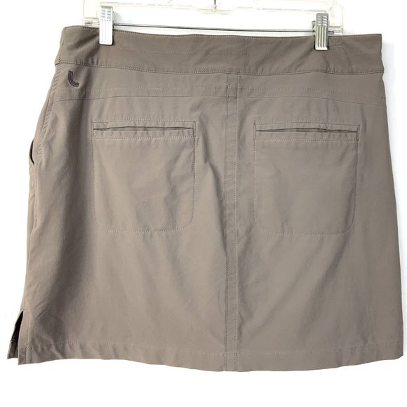 LOLE Cassyope Activewear Golf Skort Taupe Gray Sz 12 - Picture 3 of 16